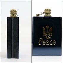 【ZIPPO/ジッポ】Peace ピース ZIPPOライター オイルマッチ 携帯灰皿 4点セット 美品/is0250_画像5