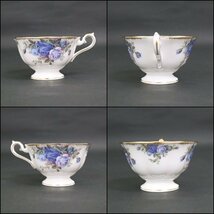 【ROYAL ALBERT】ロイヤルアルバート ムーンライトローズ&オールドカントリーローズ カップ&ソーサー 2客セット/ij0638_画像3