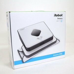 【未使用品】iRobot Braava 380j 床拭きロボット ホワイト/300シリーズ/掃除機/ブラーバ/アイロボット/お掃除ロボット/2j2111