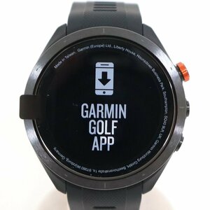 【GARMIN/ガーミン】APPROACH S70 スマートウォッチ ブラック ゴルフ GPS ウォッチ 47mm 美品/is0284
