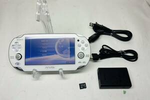 ■入手困難■レアゲーム機PlayStation ホワイト SONY PSVITA Vita 初期化 pch-1000Wi-Fiモデル 動作確認済み