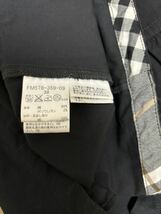 BURBERRY BLUE LABEL バーバリー ブルーレーベル ワンピース レディース LONDON サイズ 38 M 黒 ブラック サロペット オーバーオール_画像4