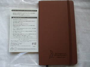 非売品◆ピーターラビット　じぶんノート　MUFG　エンディングノート 終活 資産管理 アドレス 手帳 メモ帳 カード保存可能