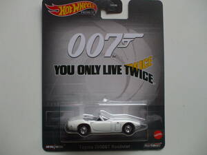 ホットウィール　007 トヨタ2000GT ロードスター　TOYOTA　2000GT　ROADSTER　007　YOU ONLY LIVE TWICE