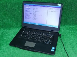 [3180] NEC PC-VK21LXZCC VK21L-C Core i3 2310M 2.10GHz HDD無 メモリ2GB 液晶15.6インチ DVDドライブ BIOS OK ジャンク