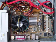 [3534] ASUSマザーボードP5GC-MX/1333 Pentium Dual‐Core E5200 2.50GHz メモリ2GB 電源ユニットFSP300-60SV BIOS OK_画像8