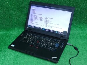 [3547] Lenovo ThinkPad SL510 2875-4GJ Celeron Dual‐Core T3000 1.80GHz HDDなし メモリ2GB DVDマルチ 15.6インチ 画面割れジャンク