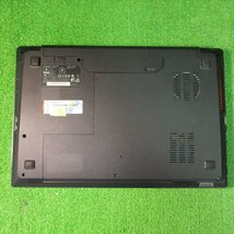 [3868]NOTEBOOK COMPUTER W650SZ Core i5 4200M 2.50GHz 15.6インチ液晶モニタ表示良好 キーボード作動品 DVDマルチ BIOS OK ジャンク_画像10