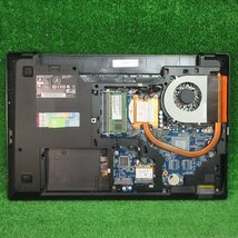 [3868]NOTEBOOK COMPUTER W650SZ Core i5 4200M 2.50GHz 15.6インチ液晶モニタ表示良好 キーボード作動品 DVDマルチ BIOS OK ジャンク_画像8