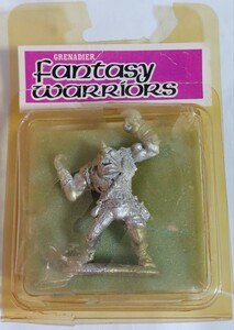 グレナディア GRENADIER ファンタジー メタルフィギュア Mercenary Cyclops Berserker 開封 FANTASY WARRIORS 中古 TRPG FANTASY