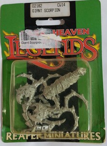 リーパー REAPER ファンタジー メタルフィギュア GIANT SCORPION 未開封 TRPG DARK HEAVEN FANTASY