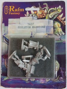 RAFM ファンタジー メタルフィギュア SKELETON WARRIORS 4体入り 未開封 TRPG FANTASY