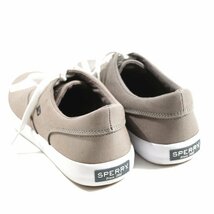 未使用1円～★SPERRY TOPSIDER スペリートップサイダー メンズ デッキシューズ 26.5cm グレー WAHOO CVO SATURATED◆5658◆_画像9