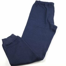 新品1円～★定価1.5万 Munsingwear マンシングウェア メンズ 綿 キルト素材 伸縮性 パジャマ M ロゴ ルームウェア 真夏以外◆7209◆_画像7