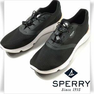 未使用1円～★SPERRY スペリー メンズ FATHOM CVO 軽量 通気性 スニーカー シューズ 26.5cm 黒 ブラック ◆7844◆