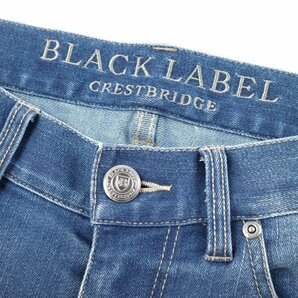 新品1円～★定価2.8万BLACK LABEL ブラックレーベル クレストブリッジ インディゴ ストレッチ スキニーデニムパンツ M ジーンズ ◆7922◆の画像5