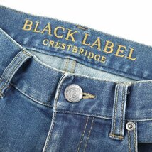 新品1円～★定価2.8万BLACK LABEL ブラックレーベル クレストブリッジ インディゴ ストレッチ スキニーデニムパンツ M ジーンズ ◆7919◆_画像5