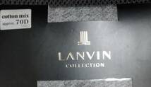 未使用 LANVIN collection ランバン ストッキング　タイツ チャコールグレー M-L 70D_画像2