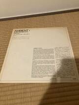 イーノBRIAN ENO/ミュージック・フォー・エアーポートAMBIENT 1(MUSIC FOR AIRPORTS)●LP 日本盤　歴史的名盤_画像3