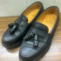 靴 ◆ REGAL ◆ ローファー 24.5cm BLACK 黒 レザー ◆ リーガル ◆ メンズ シューズ 現状品_画像2