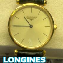 動作未確認 ◆ ロンジン ◆ 腕時計 L4.209.2 文字盤 シャンパンゴールド 2針 ◆ LONGINES◆ レディース ウオッチ_画像1