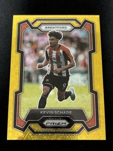 2023-24 Panini Prizm Premier League Soccer Kevin Schade Gold Pulsar Prizms /10