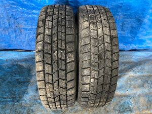 GOODYEAR グッドイヤー ICENAVI7 155/65R13 2022年製 8部山 2本 ムーヴ/ラパン/ekワゴン/オッティ/モコ/ミラ/アルト 等に