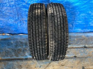 BRIDGESTONE ブリヂストン W300 145/80R12 80/78N LT 2023年製 9部山 2本 軽トラック 等に