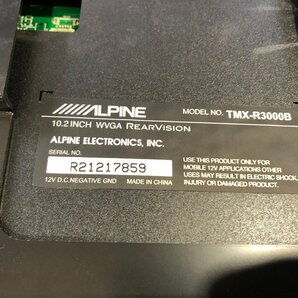 ALPINE アルパイン TMX-R3000 10.2インチ フリップダウンモニターの画像4