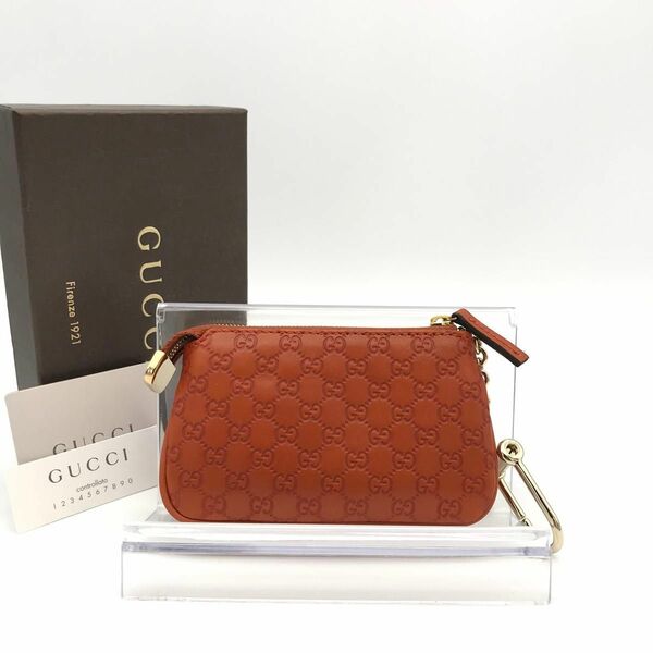 正規品　新品未使用　グッチ財布　グッチコインケース　グッチキーケース　グッチシマ　 小物入れ　GUCCI