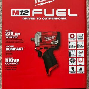 〜4/10 値下げ【新品・未開封】Milwaukee M12 FUEL FIW38-0 3/8インチ　インパクトレンチ