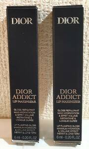 衝撃！！価格！！◎DIOR　ADDICT　LIP MAXIMIZER☆018&009の 2本セット新品☆彡正規品！！DIOR紙バッグ付き☆彡