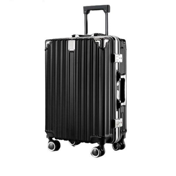 キャリーケース Mサイズ ブラック スーツケース