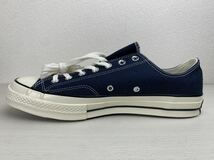 新品未使用CONVERSE CHUCK70 OX 29.5cm US11 obsidian/日本未発売ct70コンバースchuck Taylor チャックテイラー オールスター 三ツ星 LOW_画像7