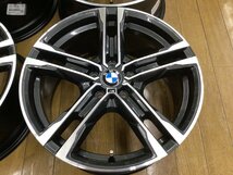 ☆傷極小超美品 希少 BMW F40系１シリーズ Mスポーツ純正 18inc 8j +57 112/5H 検）BMW F44 F40 U06 F45 アクティブツアラー M135 M235 X1_画像9