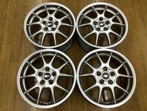 ☆希少 BBS Germany RK024 専用ハブリング付き 17インチ 7J +45 114.3/5H 検) ノア ヴォクシー オーリス CR-Z アクセラ セレナ レガシィB4_画像1