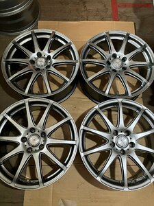 ▼ロクサーニスポーツ　18×7.5J+38　114.3/5H　アルファードクラウンマークXエクストレイルアウトランダー等に