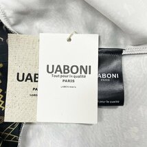 個性EU製＆定価8万◆UABONI*Paris*上下セット*ユアボニ*パリ発◆上品 薄手 総柄 スポーツ パーカー スウェットパンツ スラックス M/46_画像10