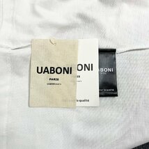 個性EU製＆定価2万◆UABONI*ユアボニ*半袖Tシャツ*フランス*パリ発◆高級 快適 ソフト クリスマス 半袖 スウェット カットソー L/48サイズ_画像9