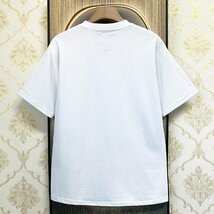 個性EU製＆定価2万◆UABONI*ユアボニ*半袖Tシャツ*フランス*パリ発◆高級 快適 ソフト クリスマス 半袖 スウェット カットソー L/48サイズ_画像2