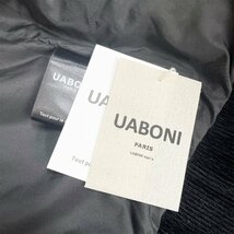 最高級EU製＆定価12万◆UABONI*パリ発*豪華毛皮・ミンク・ファーコート・極地防寒 限定 艶 クマ ジャケット ブルゾン 真冬 L/48サイズ_画像10