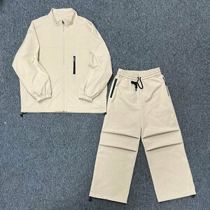  regular price 8 ten thousand *christian milada* milano departure * top and bottom set * on shortage of stock hand speed . plain jacket pants outdoor piece . standard men's L/48 size 