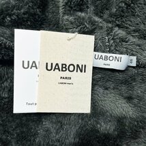 一枚限定EU製&定価5万◆UABONI*Paris*ジャケット*ユアボニ*パリ発◆ウール/コットン混 裏起毛 軽量 柔らかい 防寒 フード付き ブルゾン 2XL_画像8