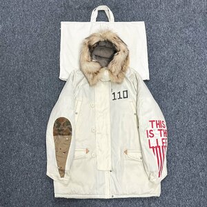 限定 参考定価40万 VISVIM ビズビム 19AW VALDEZ COAT COLLAGE IVORY 泥染加工 天然染料 ジャケット 0119205013006 中村ヒロキ サイズ3