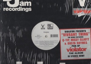 【廃盤12inch】Violator Feat Q-Tip / Vivrant Thing (Remixes