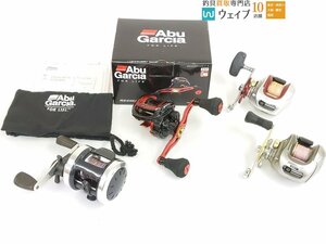 アブガルシア レッドマックス 船、ダイワ MF-S 250、シマノ バイオクラフト 300XH・400F 船用 リール 4点セット