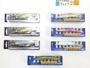 ブルーブルー スカーナッシュ 140F・シマノ エクスセンス ダイブアサシン フラッシュブースト 125S 計7点 未使用品