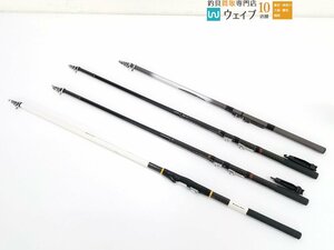 ダイワ HS 小継 飛竜 1-39M・宇崎日新 HADO X 2号 330 6番ガイドリング無し 等計4個中古