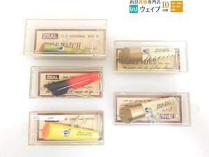 ZEAL ズイール 2001 ゲイリーウィッチ 3/8oz、2005 ゲイリーウィッチ 1/2oz 等 計5個セット 美品