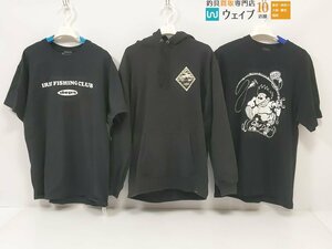 デプス × アイリーフィッシングクラブ コラボTシャツ、スタイルオブデプス Tシャツ、アウトドアフィールド パーカー 計3点セット